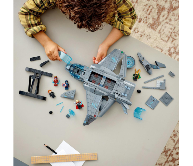 LEGO Marvel 76248 Quinjet Avengersów - 1091300 - zdjęcie 9